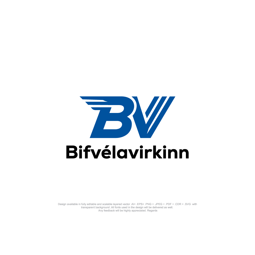Diseño de Logo por MD Kausar Ali para Bifvélavirkinn ehf | Diseño #37585061