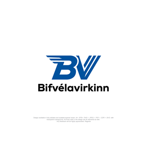 Diseño de Logo por MD Kausar Ali para Bifvélavirkinn ehf | Diseño: #37585061