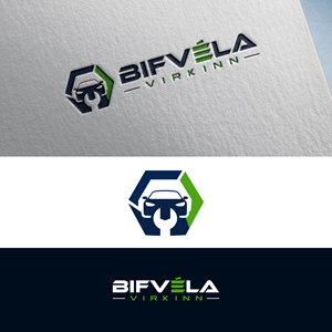 Logo Design by ainee4 for Bifvélavirkinn ehf | Design: #37575174