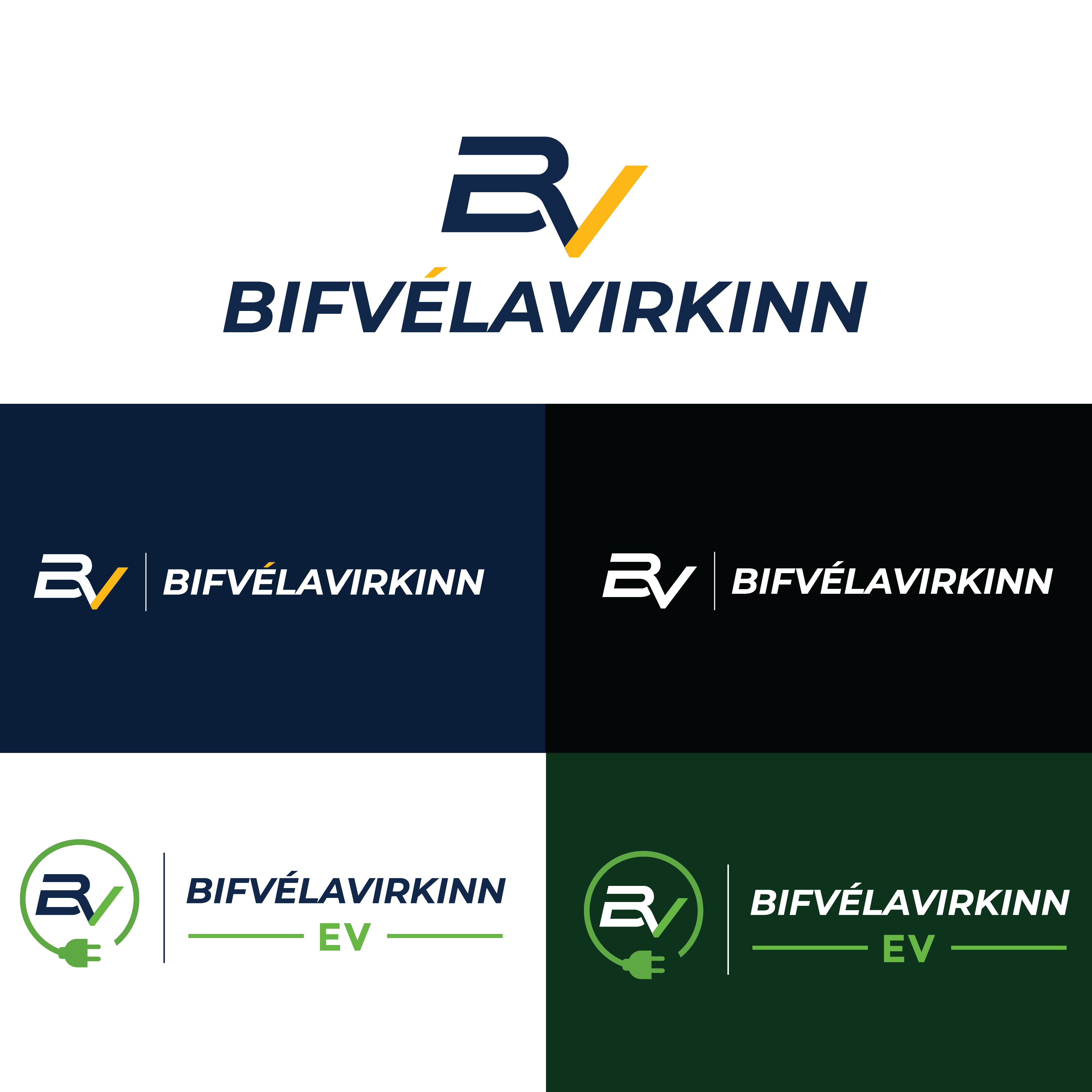 Logo Design by Casey Kelechi for Bifvélavirkinn ehf | Design #37569997