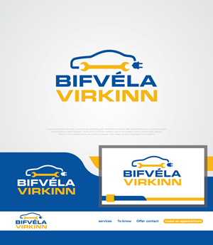 Logo Design by InkPilot_Studio™ for Bifvélavirkinn ehf | Design: #37574587