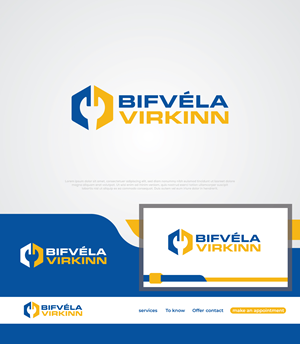 Logo Design by InkPilot_Studio™ for Bifvélavirkinn ehf | Design: #37574594