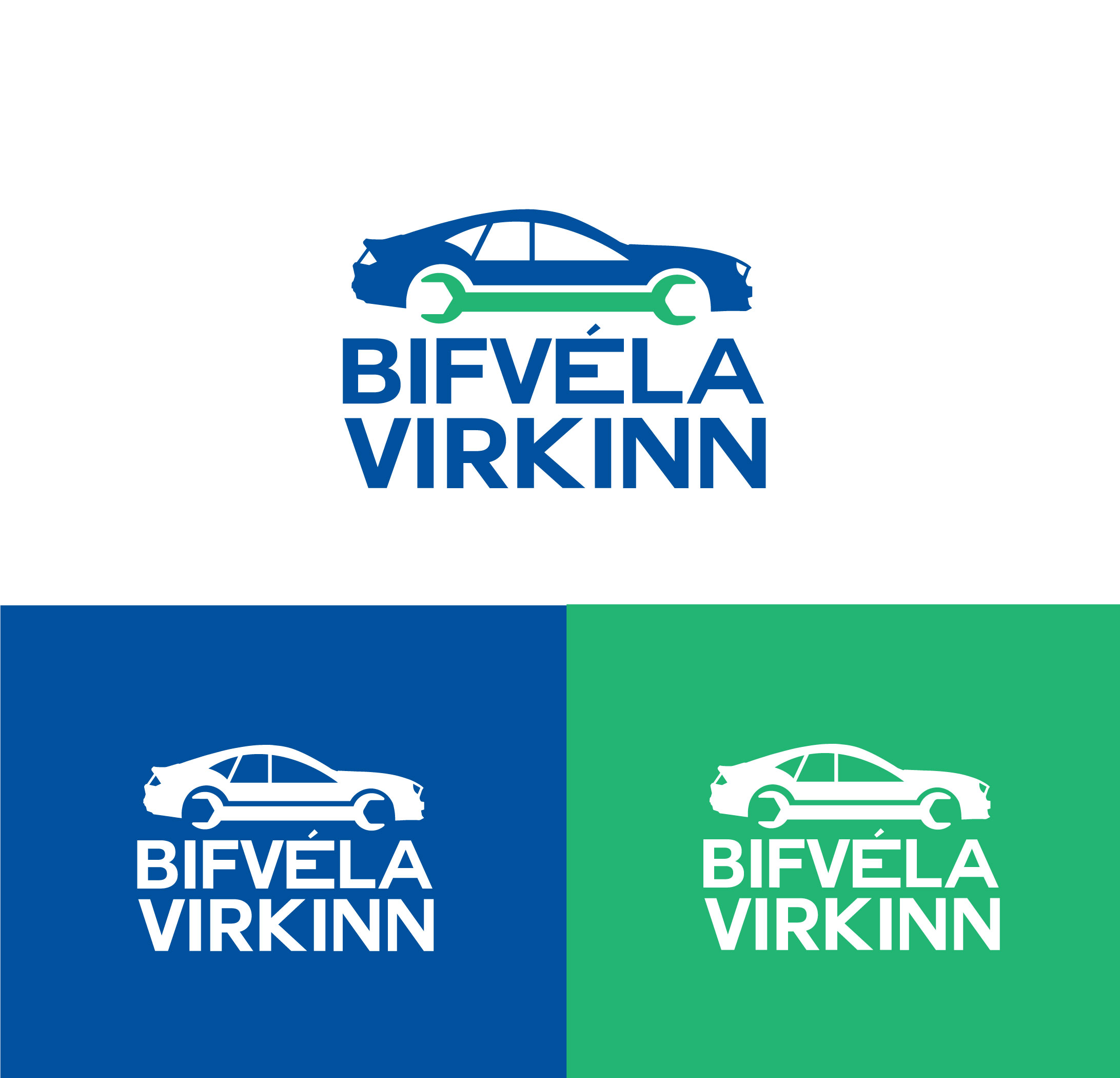 Diseño de Logo por Art_lv para Bifvélavirkinn ehf | Diseño #37587048
