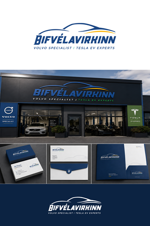 Diseño de Logo por Result Design para Bifvélavirkinn ehf | Diseño: #37578242