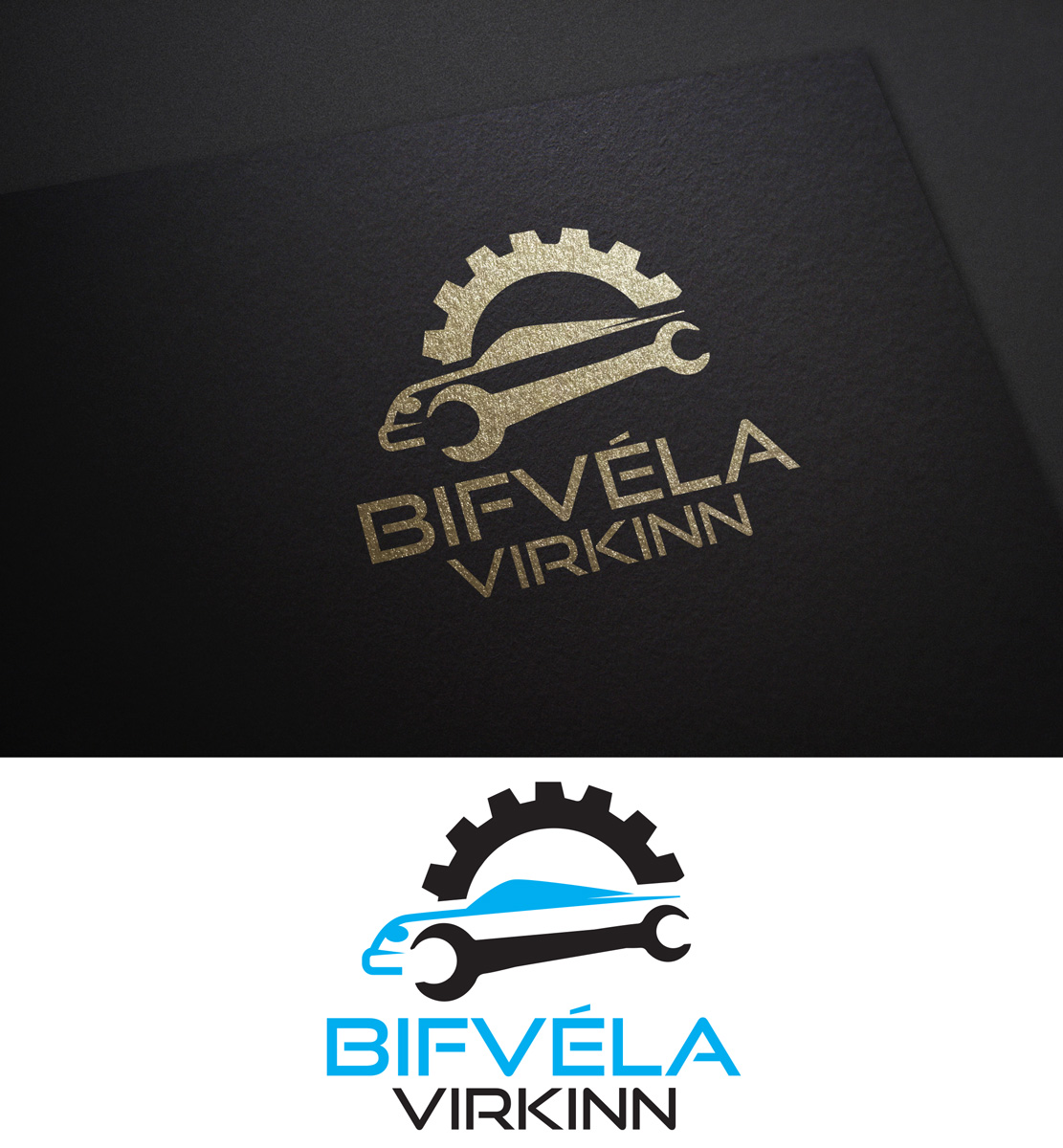 Logo Design by greatlikelogo for Bifvélavirkinn ehf | Design #37581266