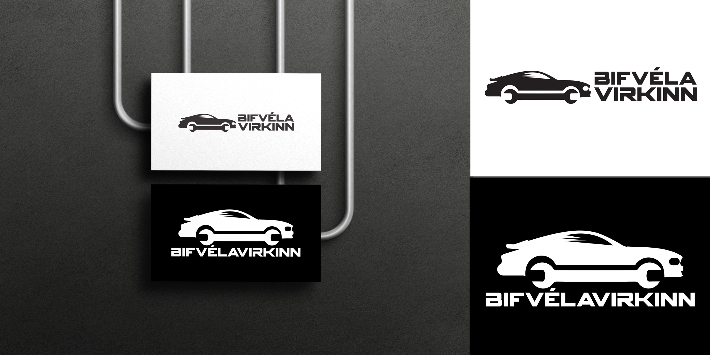 Logo Design by greatlikelogo for Bifvélavirkinn ehf | Design #37581267