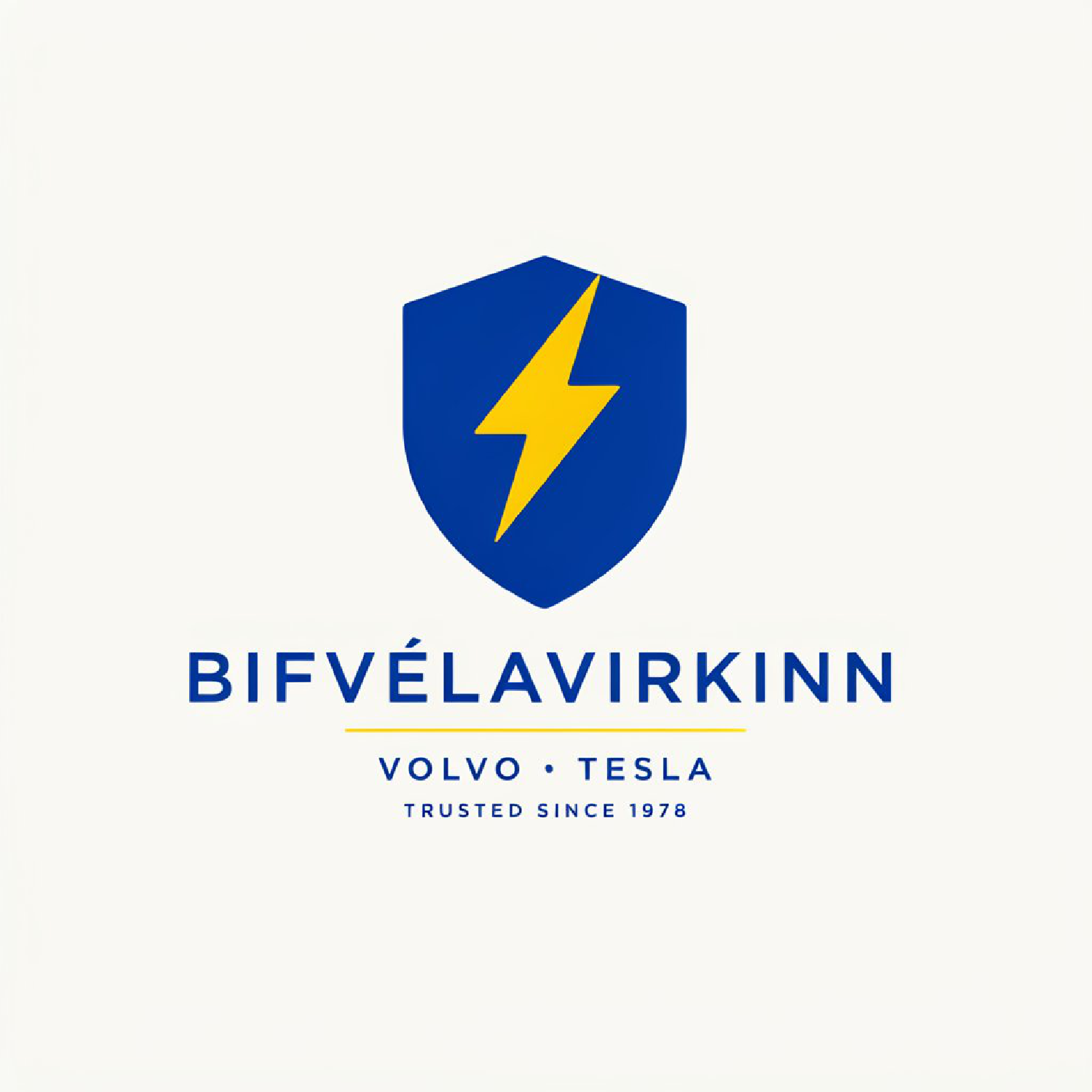 Diseño de Logo por LPMG para Bifvélavirkinn ehf | Diseño #37575123