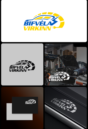 Diseño de Logo por SANJU1 para Bifvélavirkinn ehf | Diseño: #37574496