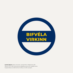 Logo Design by Mantra™ for Bifvélavirkinn ehf | Design: #37567476