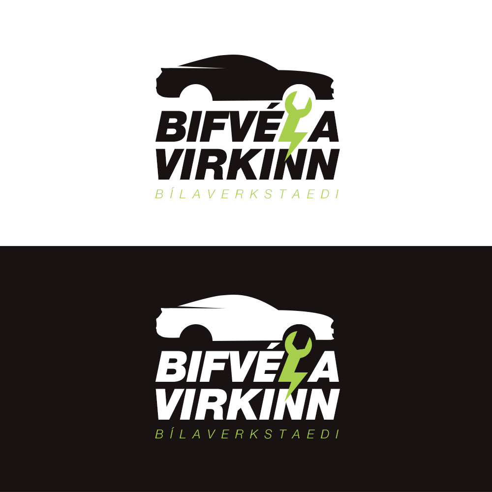 Diseño de Logo por Bilo bee para Bifvélavirkinn ehf | Diseño #37567251