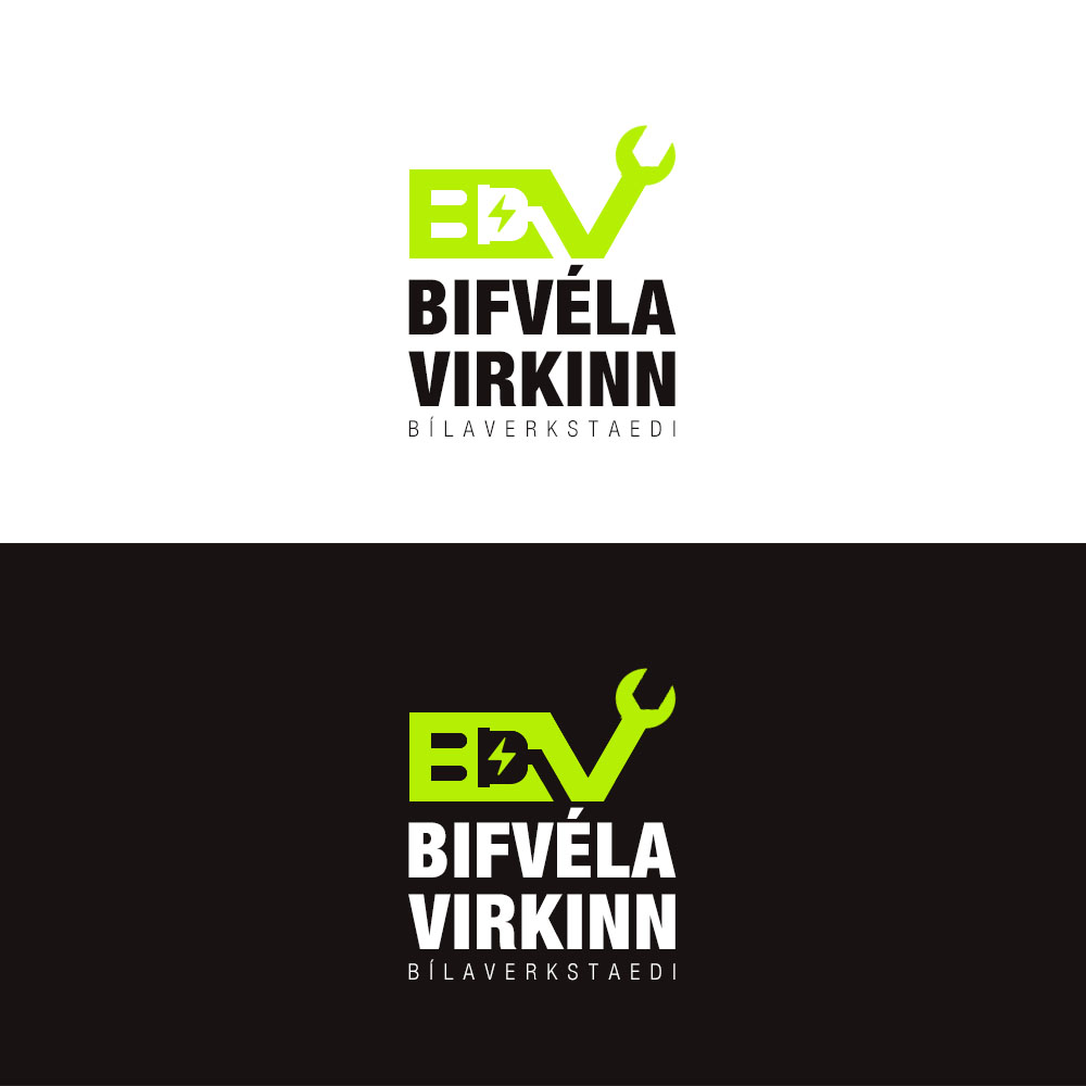 Diseño de Logo por Bilo bee para Bifvélavirkinn ehf | Diseño #37571916