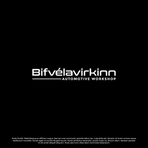 Diseño de Logo por ScoreStriver para Bifvélavirkinn ehf | Diseño: #37567183