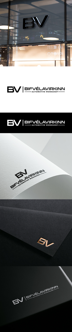Diseño de Logo por ScoreStriver para Bifvélavirkinn ehf | Diseño: #37567219