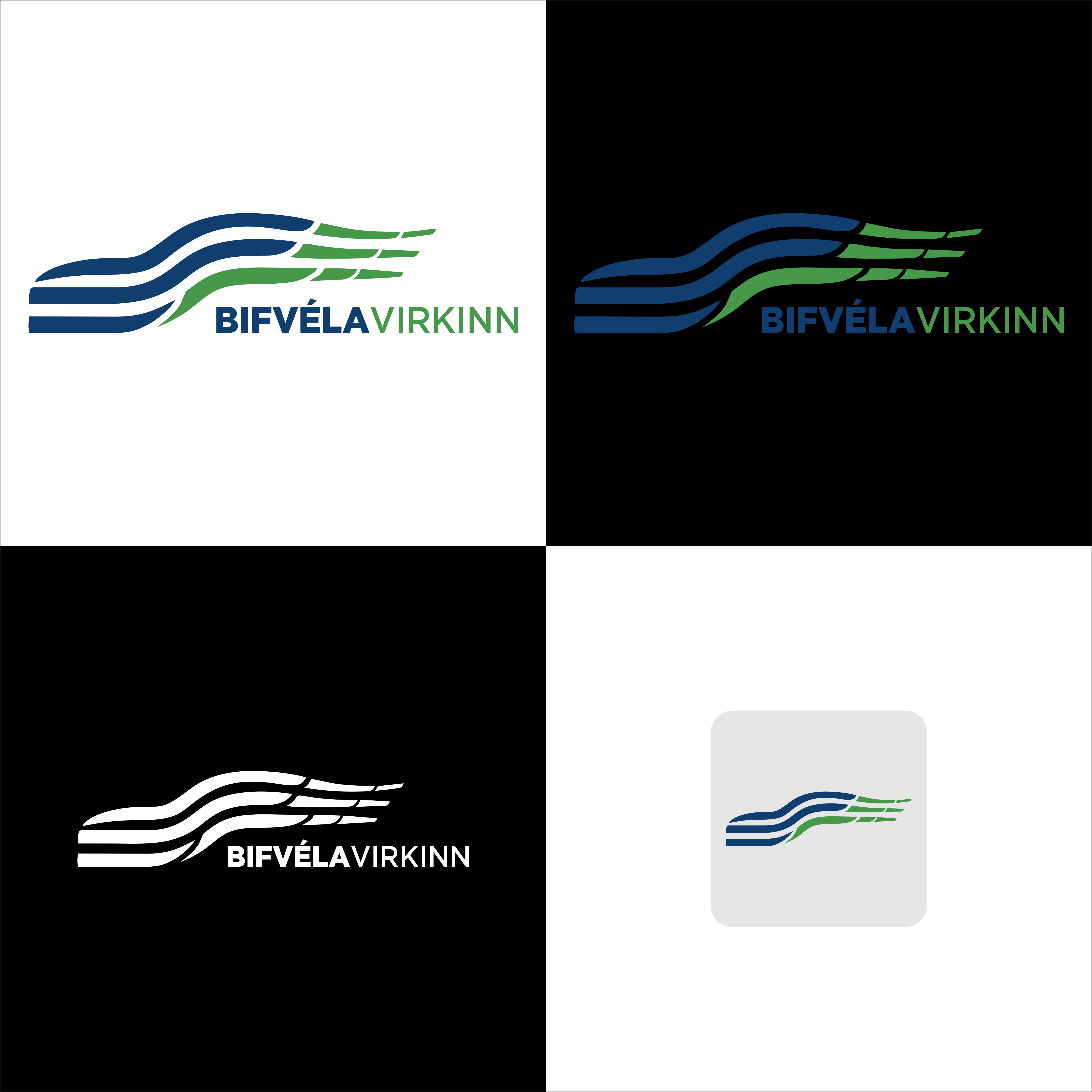 Diseño de Logo por Tod para Bifvélavirkinn ehf | Diseño #37582639