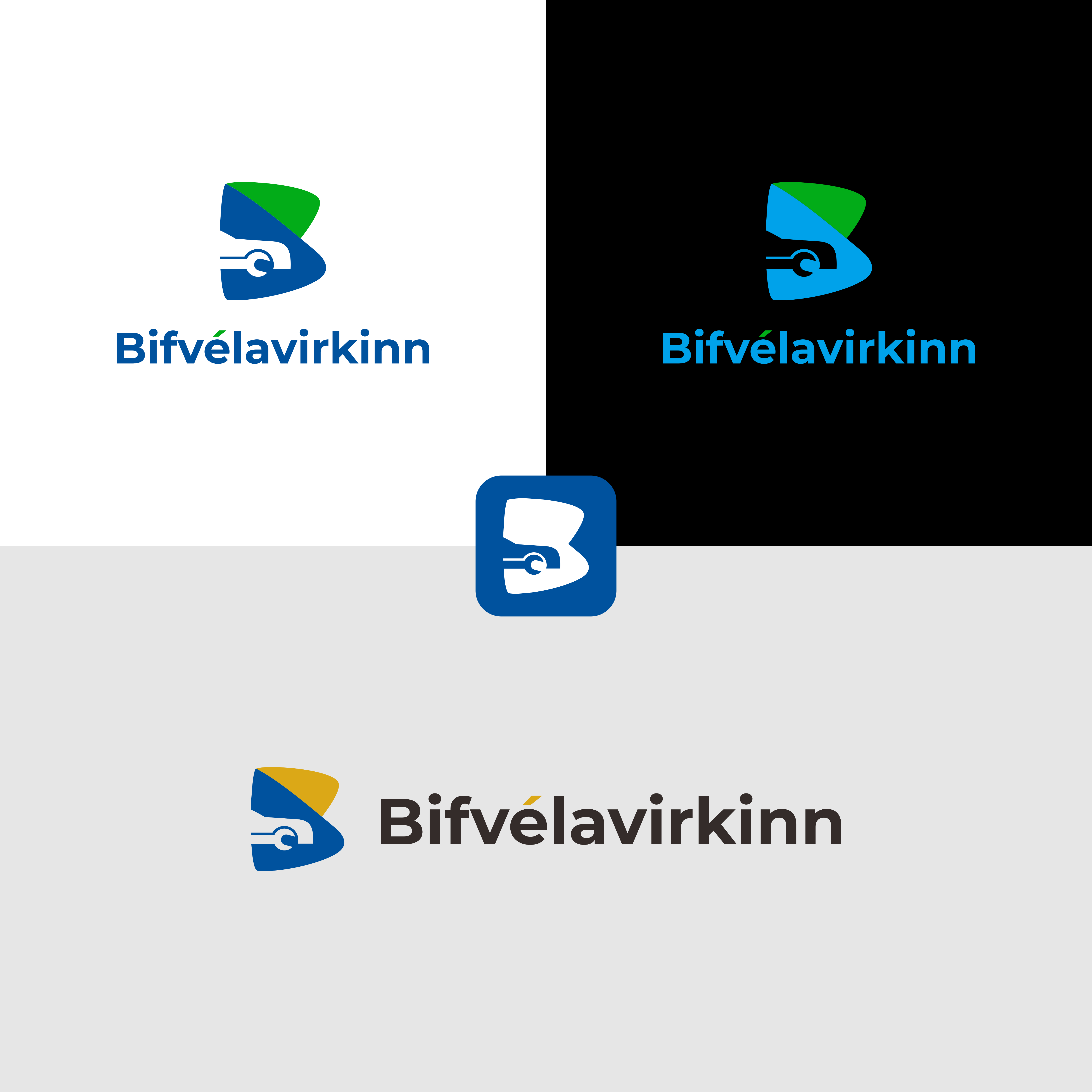 Logo Design by noktah for Bifvélavirkinn ehf | Design #37571001