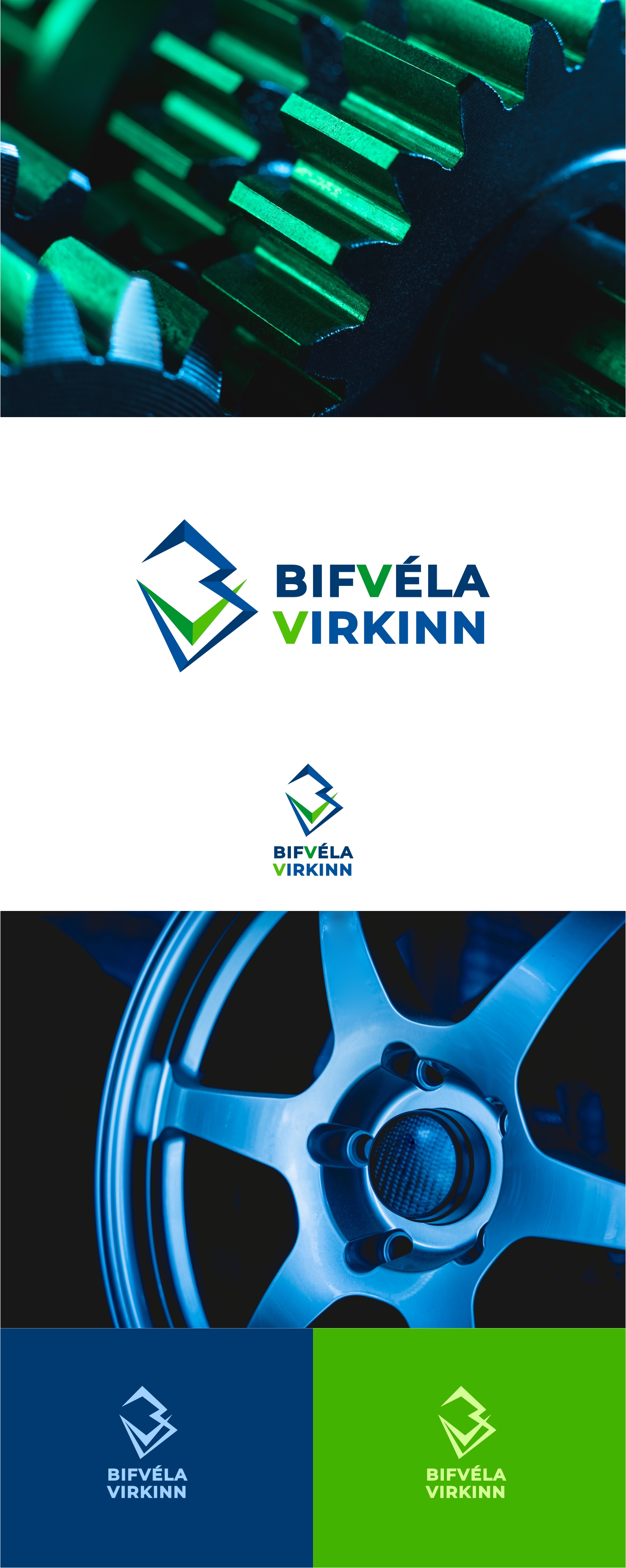 Diseño de Logo por noon3897 para Bifvélavirkinn ehf | Diseño #37579373
