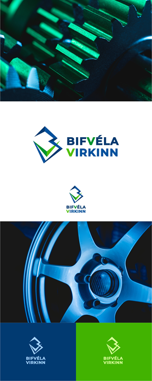 Logo Design by noon3897 for Bifvélavirkinn ehf | Design: #37579373