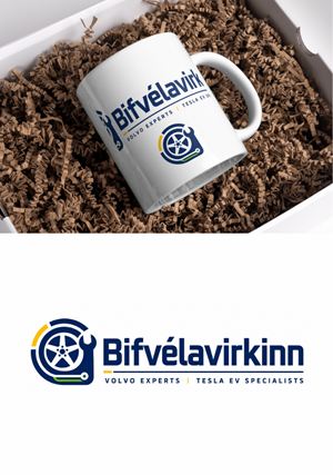 Logo Design by Nanas91 for Bifvélavirkinn ehf | Design: #37588874