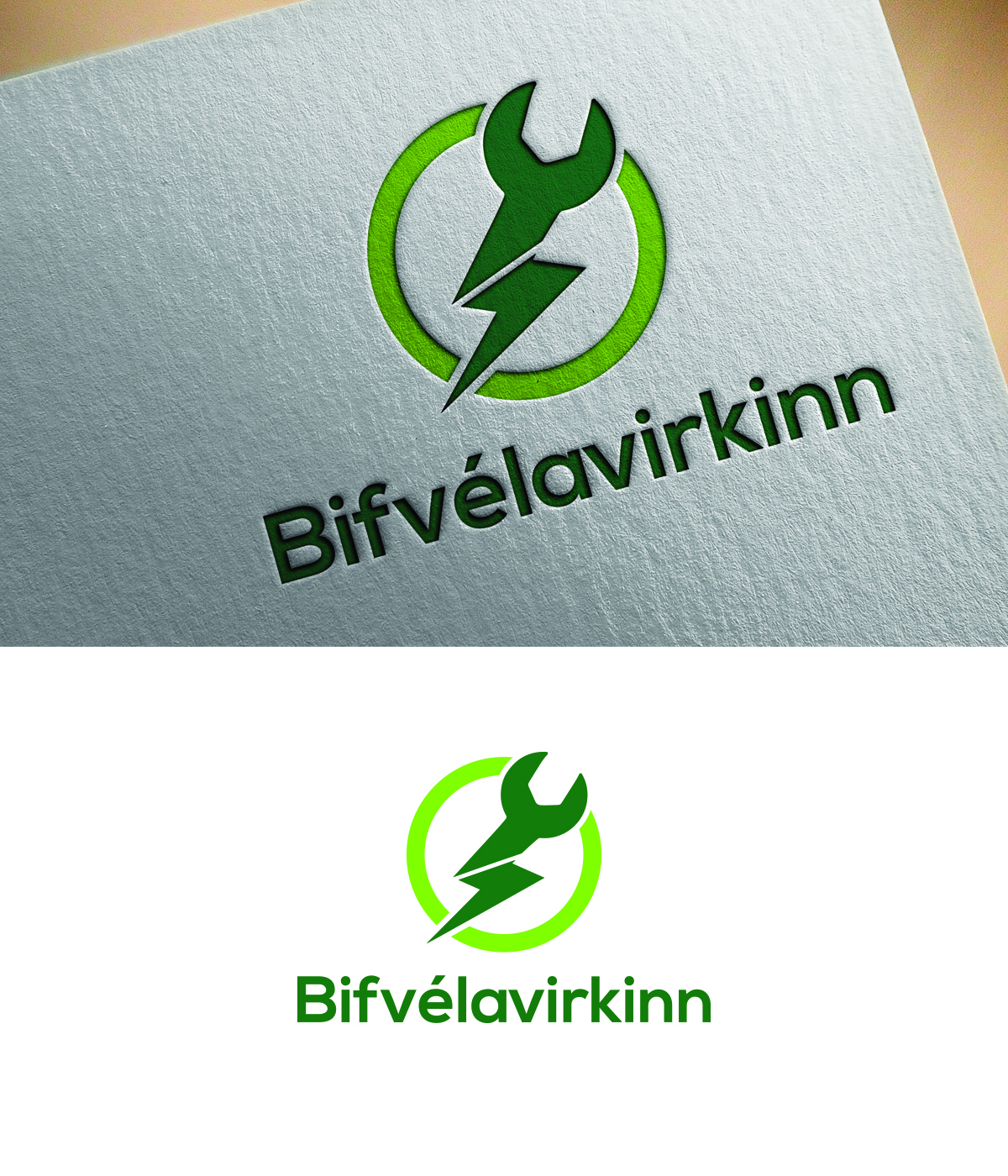 Logo Design by Mehedi100 for Bifvélavirkinn ehf | Design #37568665