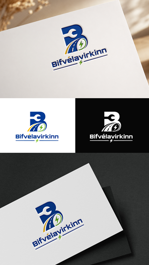 Diseño de Logo por Oliver_Design para Bifvélavirkinn ehf | Diseño: #37567742