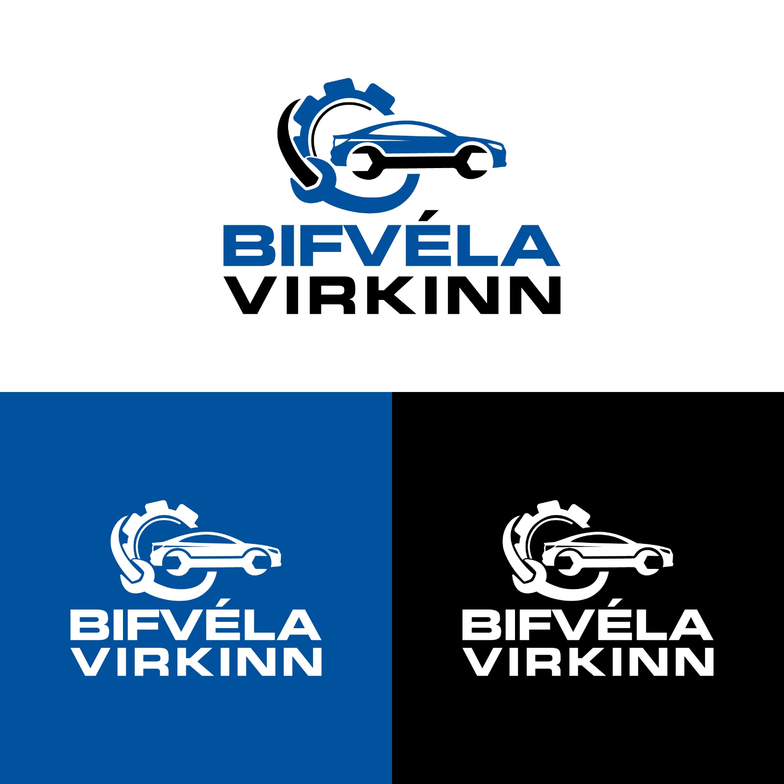 Logo Design by Murad ART for Bifvélavirkinn ehf | Design #37576822