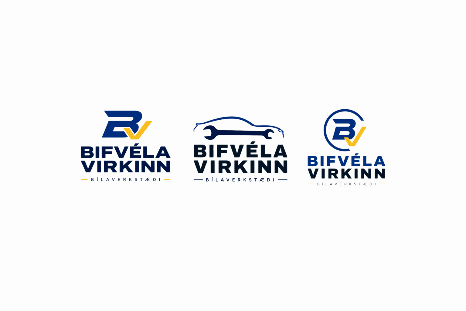 Diseño de Logo por Marioma para Bifvélavirkinn ehf | Diseño #37575012