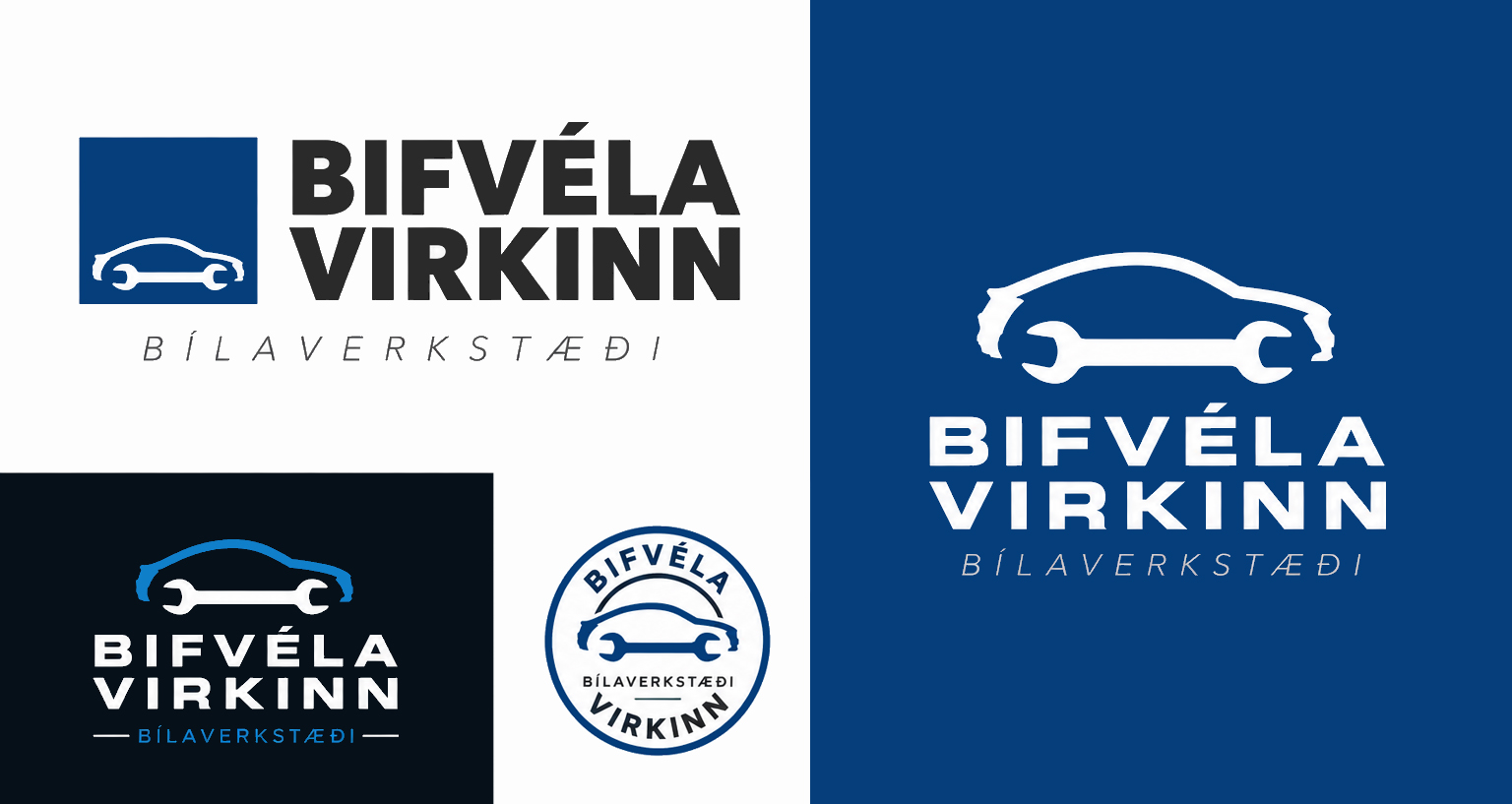 Diseño de Logo por Marioma para Bifvélavirkinn ehf | Diseño #37575016
