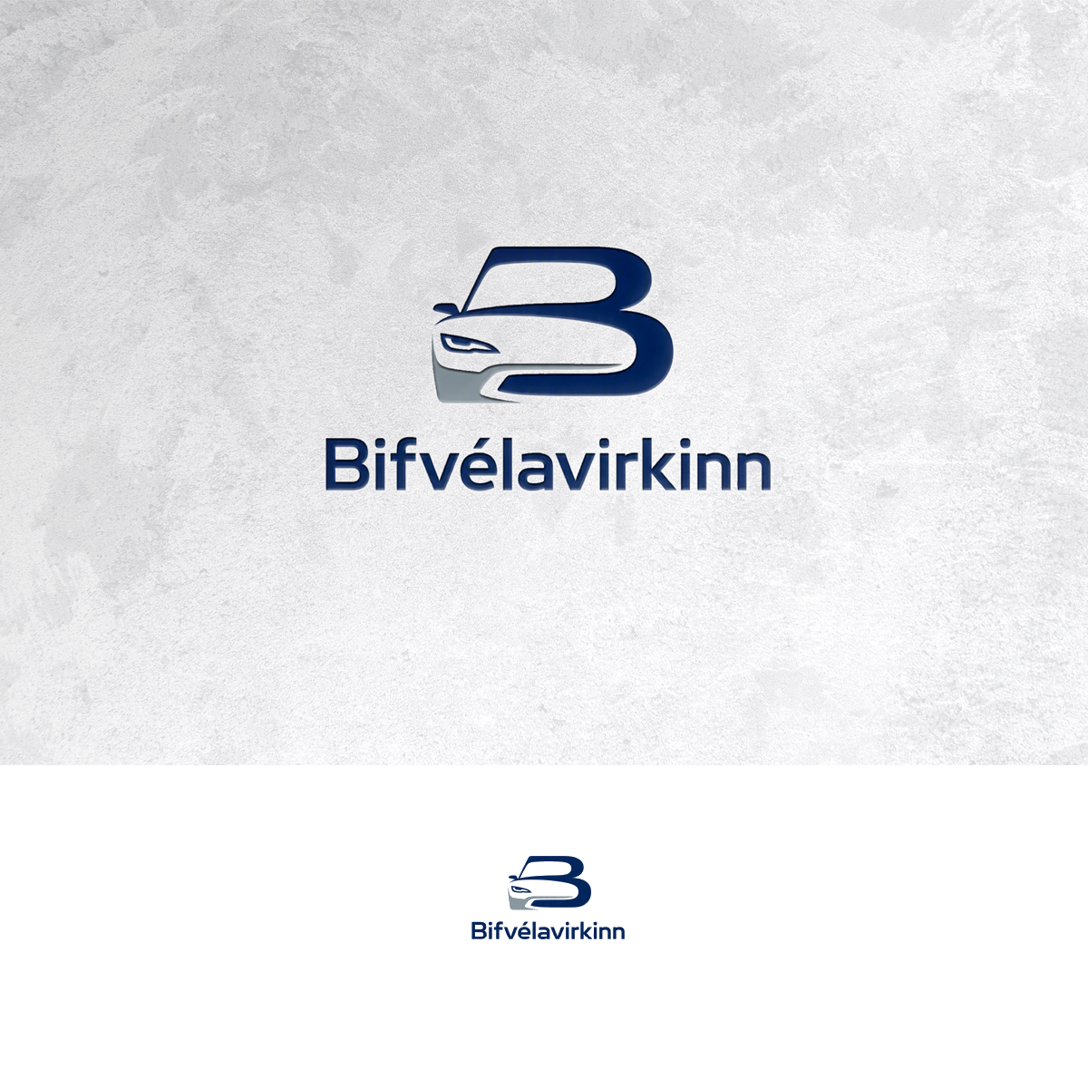 Logo Design by Sain G for Bifvélavirkinn ehf | Design #37571807