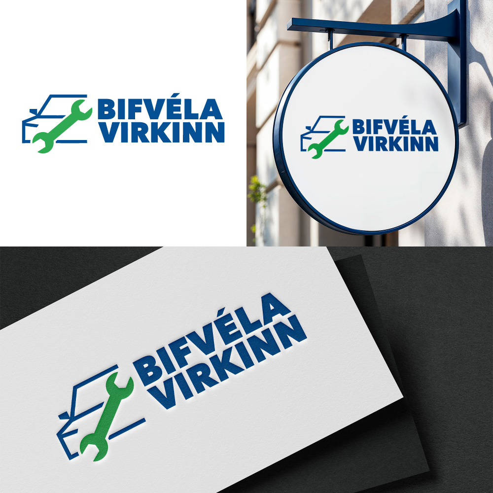Diseño de Logo por Virtuoso_designs para Bifvélavirkinn ehf | Diseño #37585669