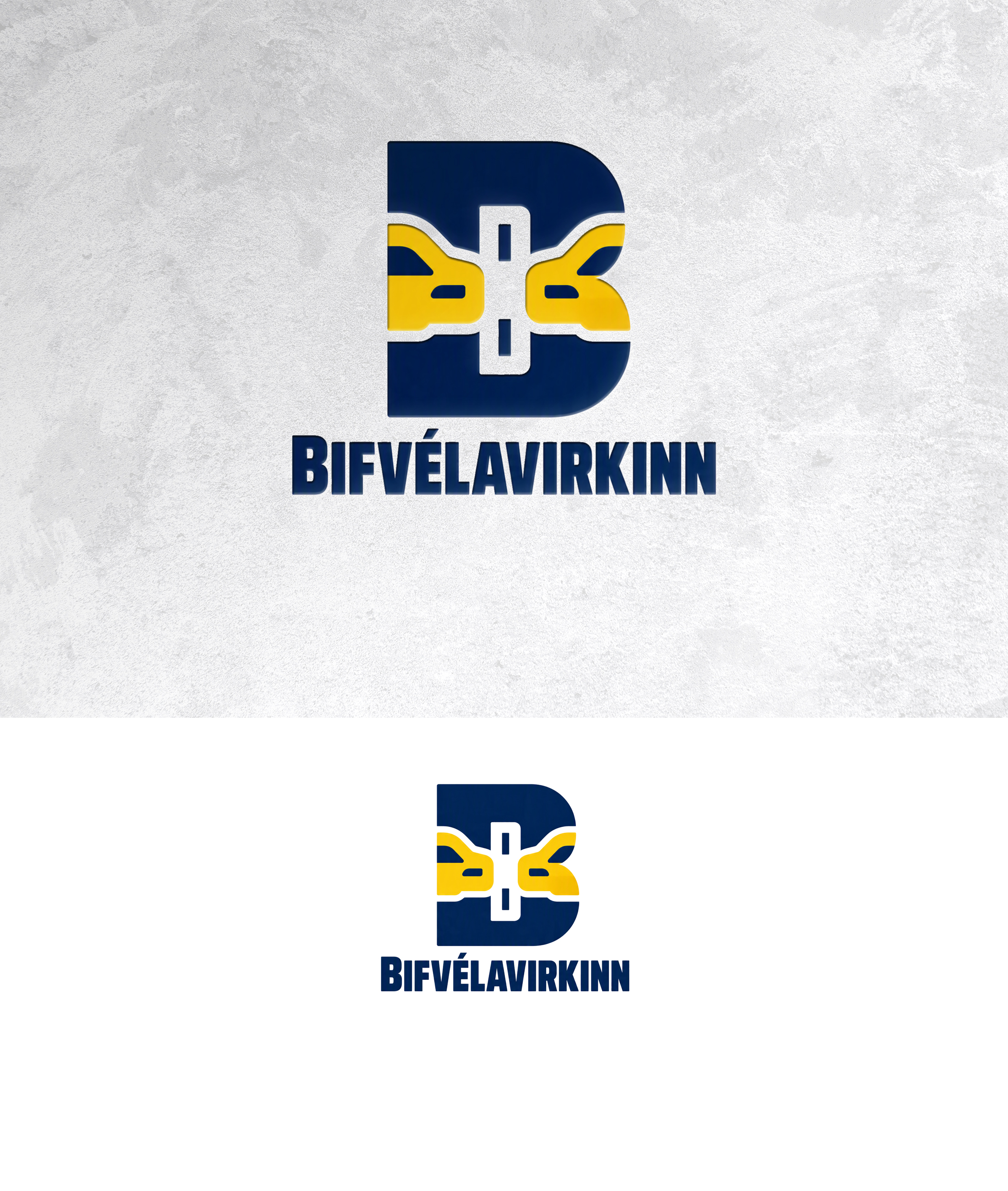 Diseño de Logo por zamdi para Bifvélavirkinn ehf | Diseño #37568821