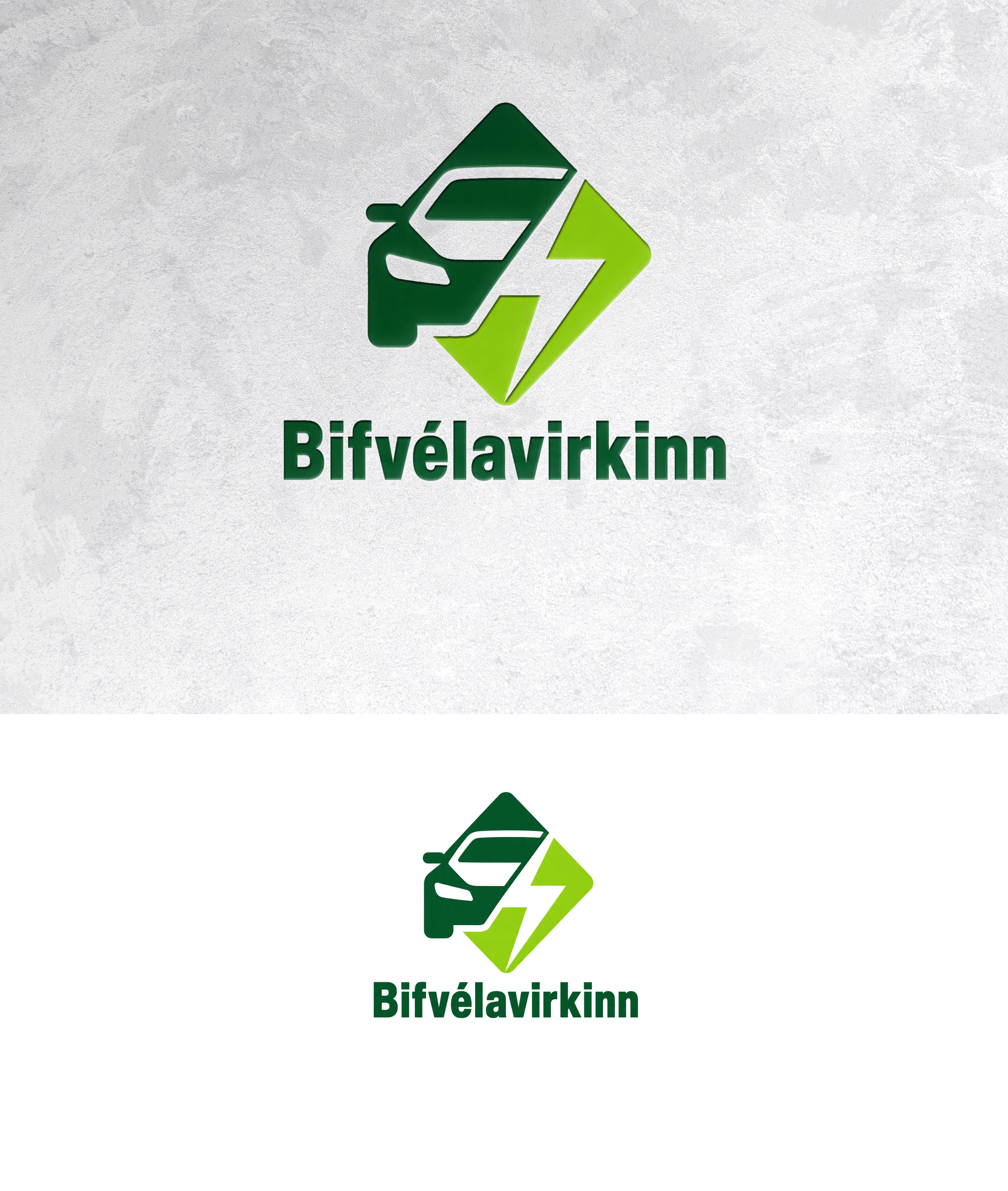 Diseño de Logo por zamdi para Bifvélavirkinn ehf | Diseño #37568822