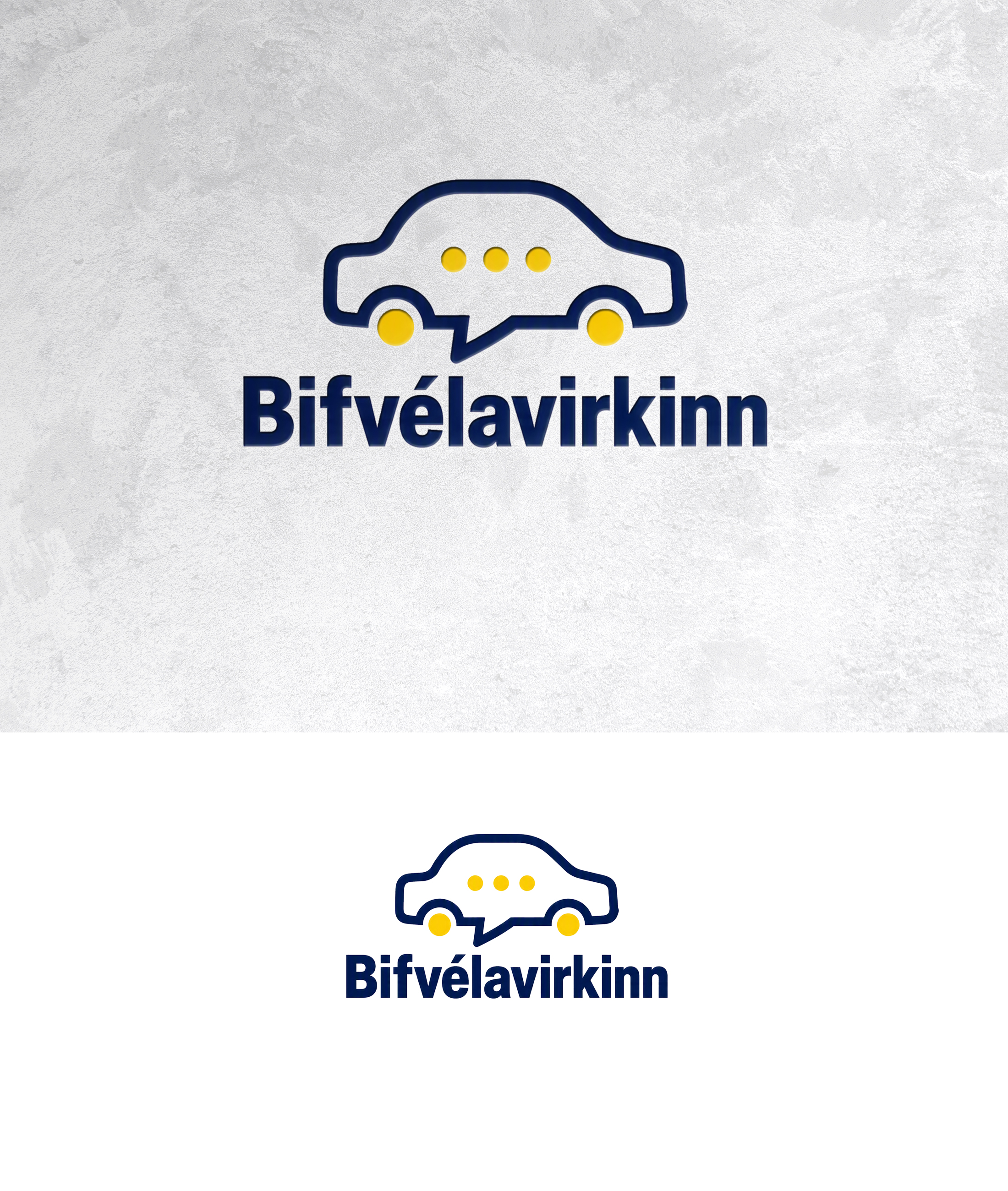 Diseño de Logo por zamdi para Bifvélavirkinn ehf | Diseño #37568823