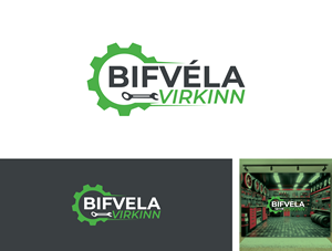 Logo Design by ValaManus for Bifvélavirkinn ehf | Design: #37573578