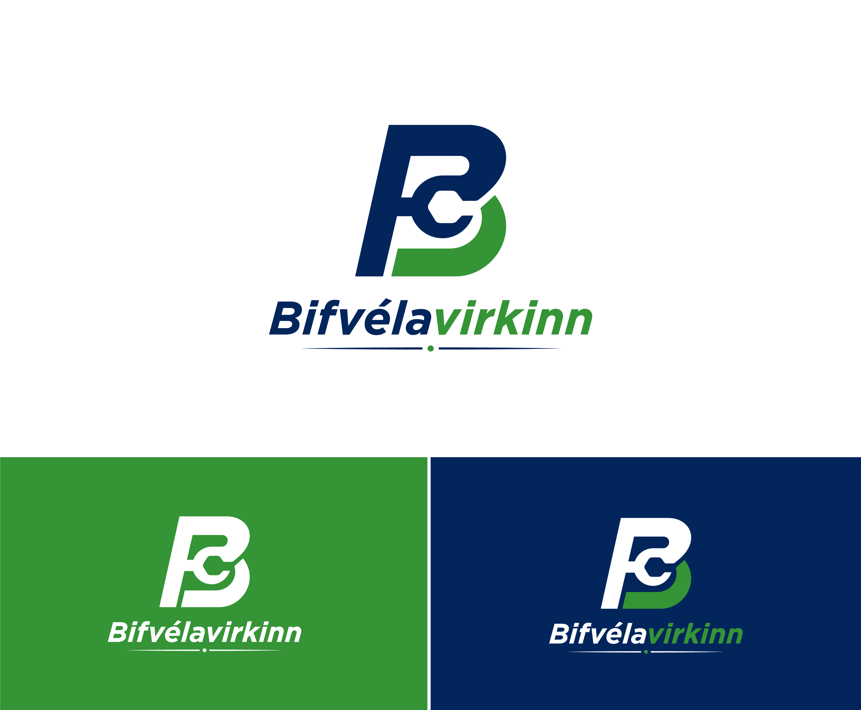 Logo Design by Sj.A for Bifvélavirkinn ehf | Design #37582889