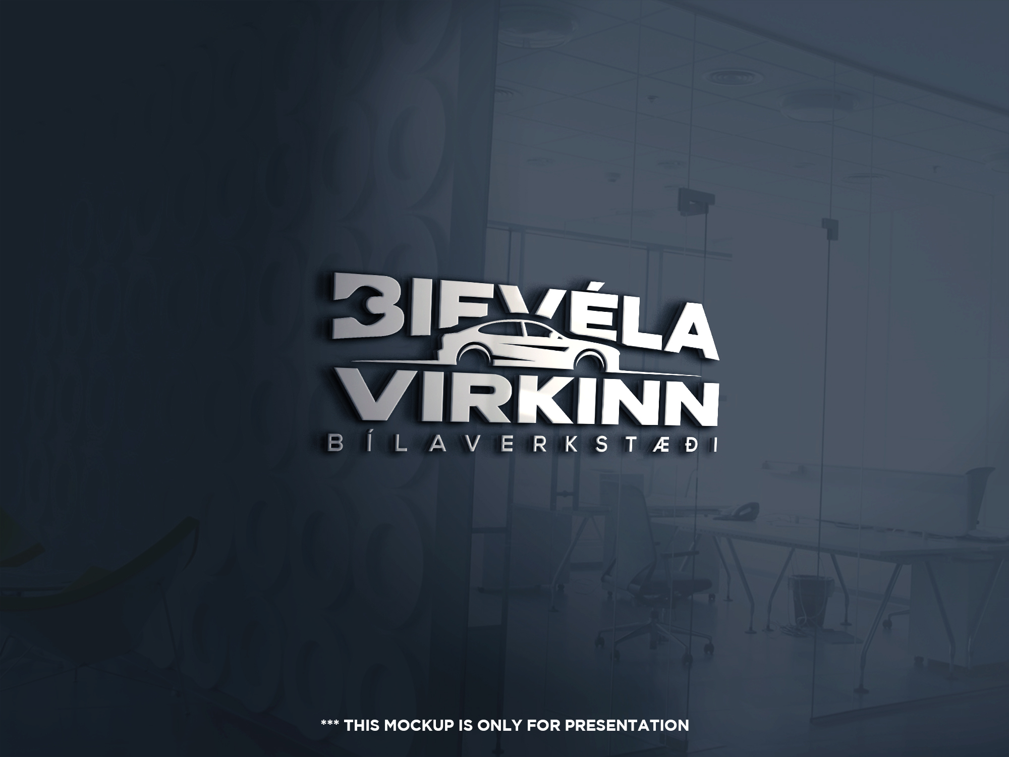 Logo Design by rastf2day for Bifvélavirkinn ehf | Design #37586287