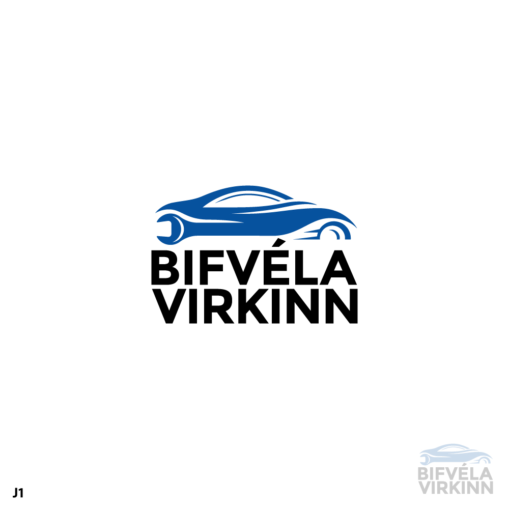 Logo Design by Sujit Banerjee for Bifvélavirkinn ehf | Design #37568131