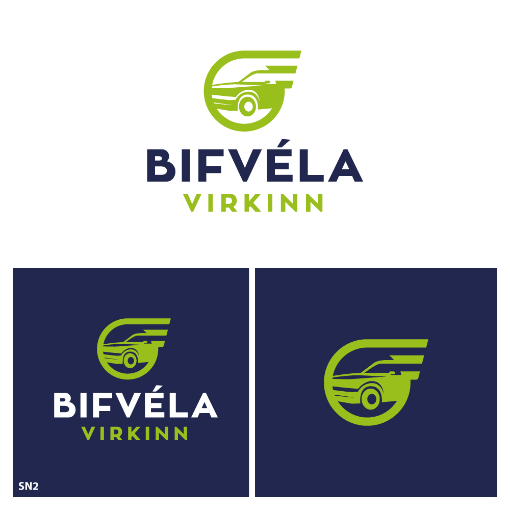 Logo Design by Sujit Banerjee for Bifvélavirkinn ehf | Design #37568137