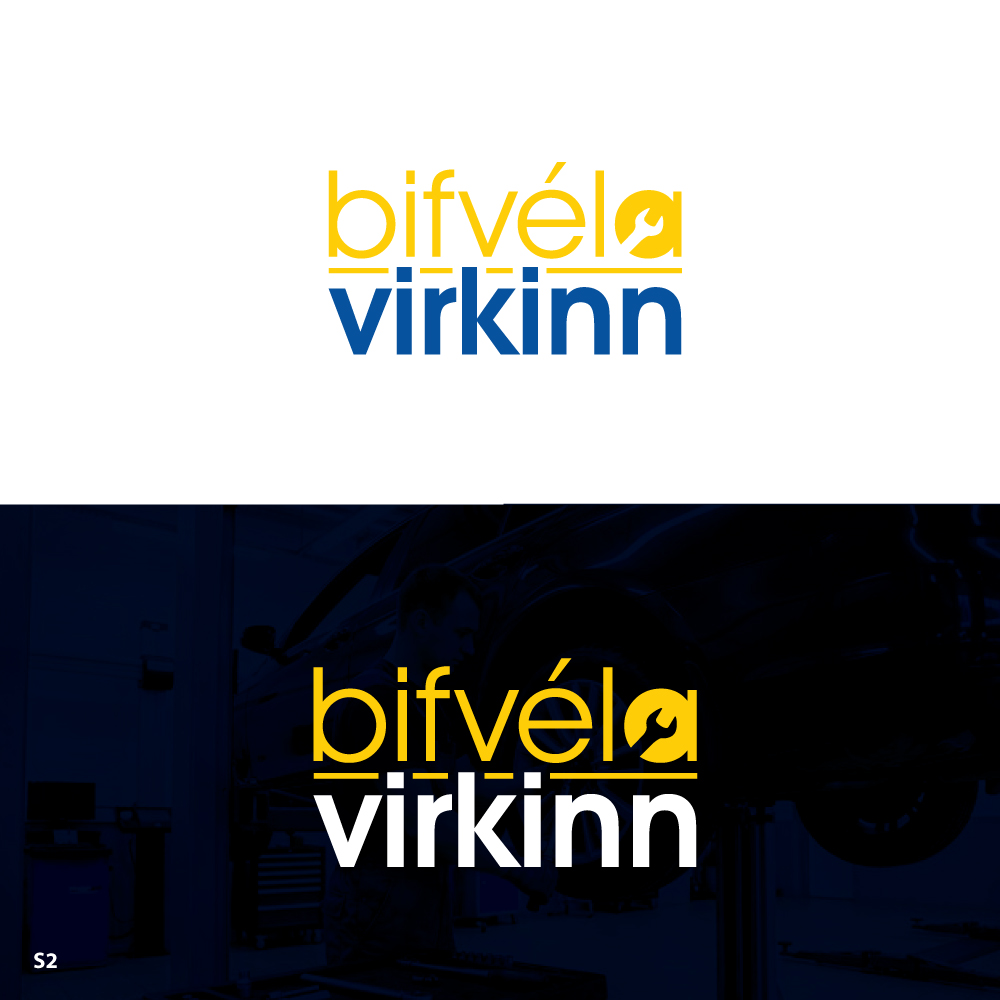 Logo Design by Sujit Banerjee for Bifvélavirkinn ehf | Design #37568138