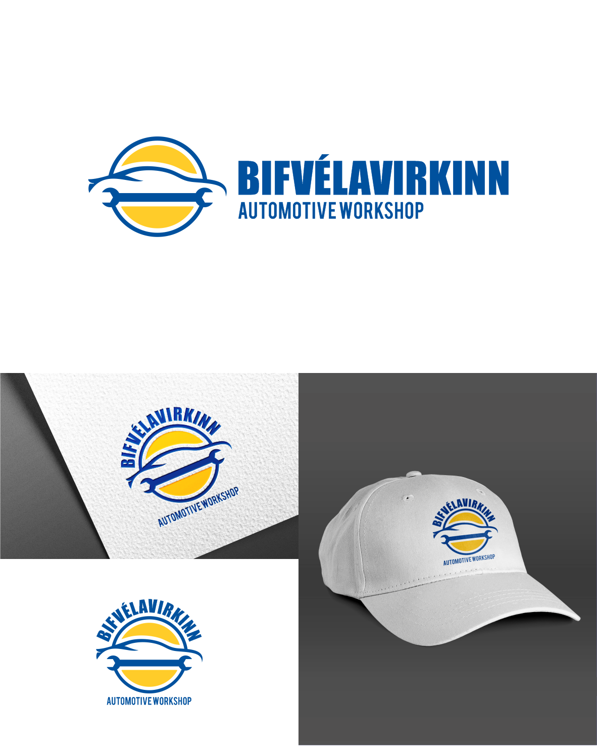 Logo Design by momo57 for Bifvélavirkinn ehf | Design #37567573