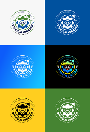 Diseño de Logo por eudo para Bifvélavirkinn ehf | Diseño: #37585157