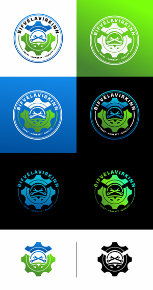 Diseño de Logo por eudo para Bifvélavirkinn ehf | Diseño: #37586815