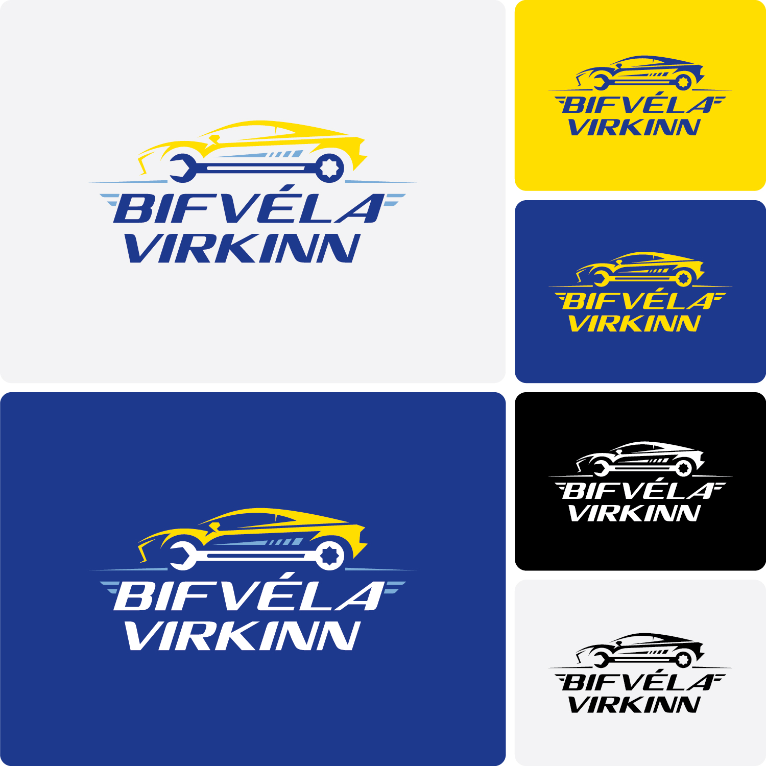 Diseño de Logo por CS_Creatives para Bifvélavirkinn ehf | Diseño #37572638