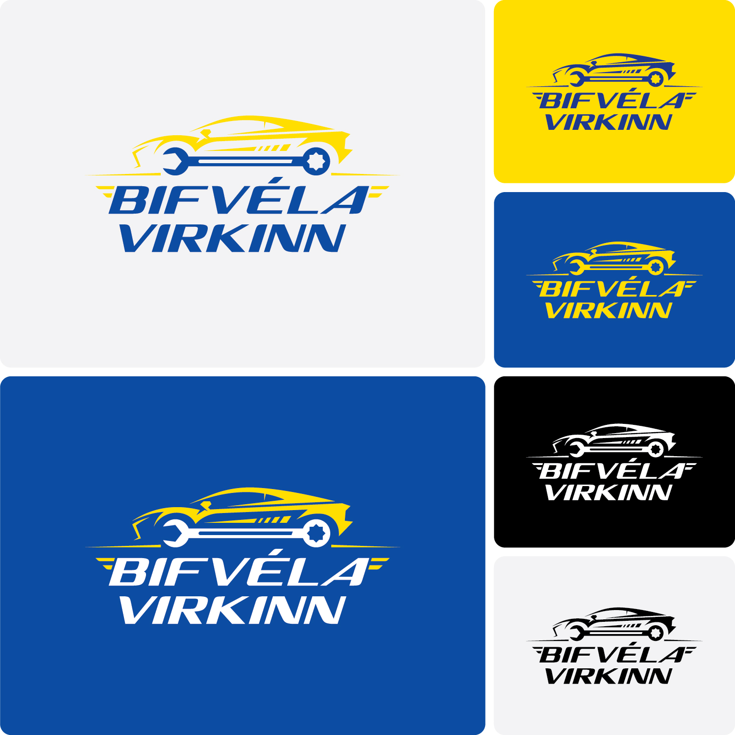 Diseño de Logo por CS_Creatives para Bifvélavirkinn ehf | Diseño #37572639