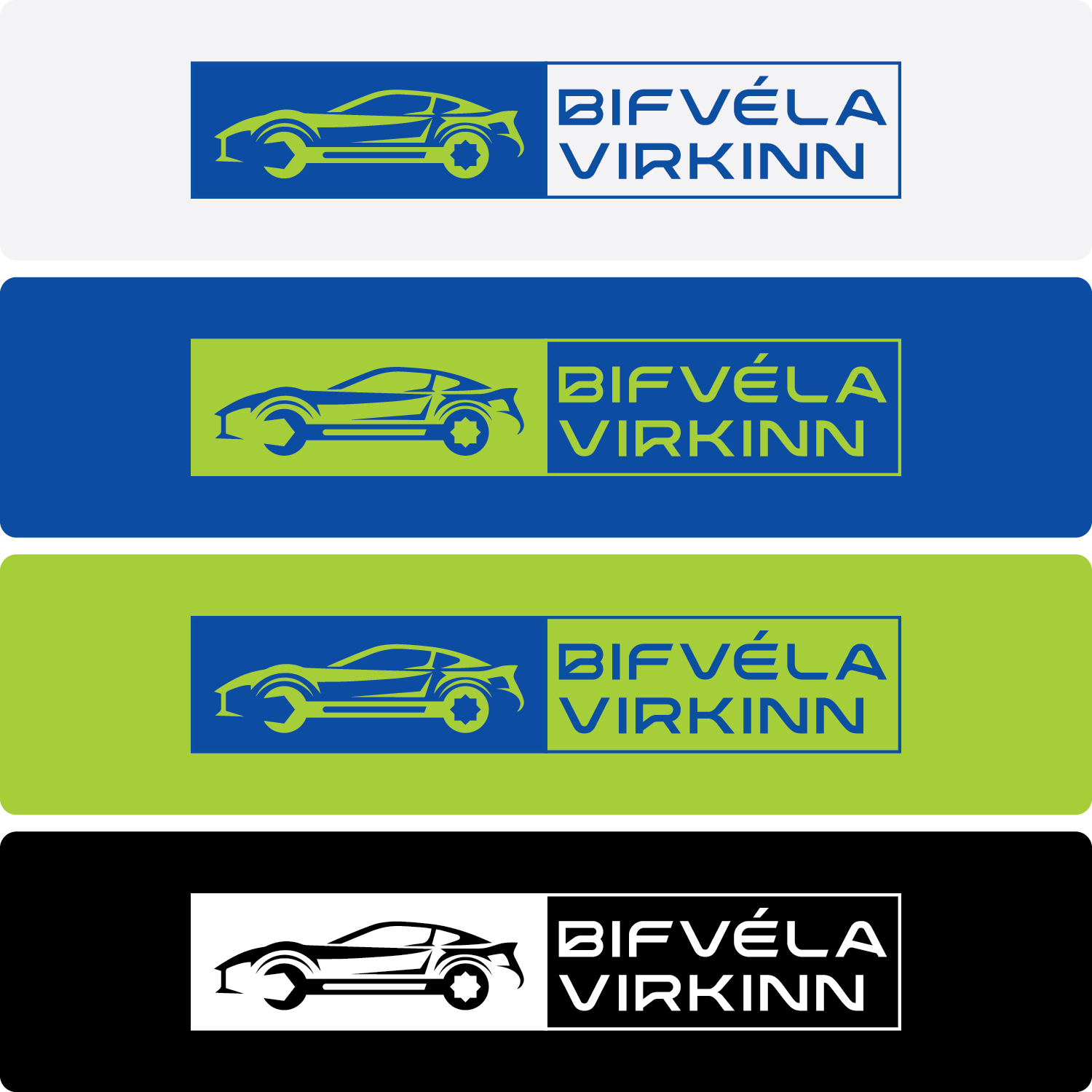 Logo Design by CS_Creatives for Bifvélavirkinn ehf | Design #37574306