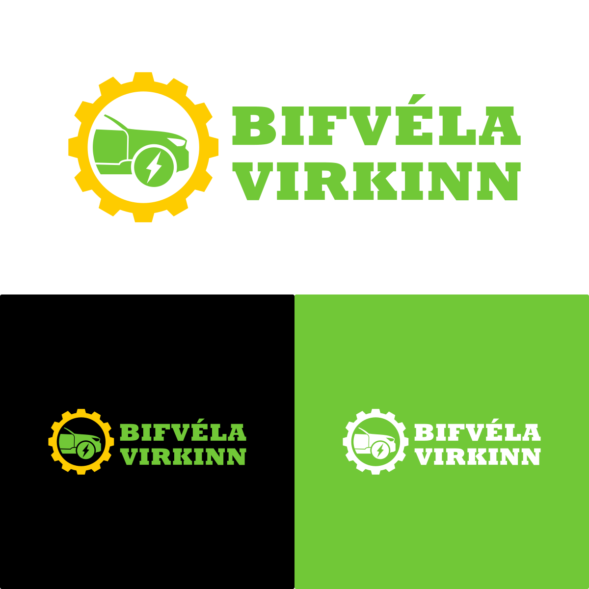 Diseño de Logo por ninisdesign para Bifvélavirkinn ehf | Diseño #37587687
