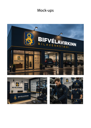 Logo Design by Reuben for Bifvélavirkinn ehf | Design: #37584093