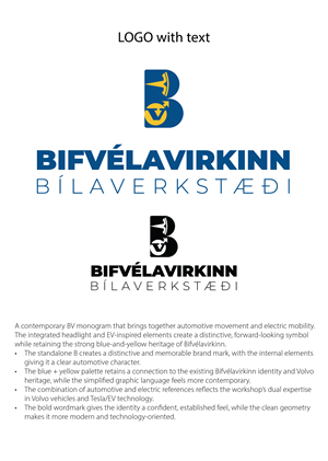 Logo Design by Reuben for Bifvélavirkinn ehf | Design: #37584100