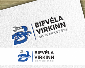 Logo Design by Adams_O for Bifvélavirkinn ehf | Design: #37571918