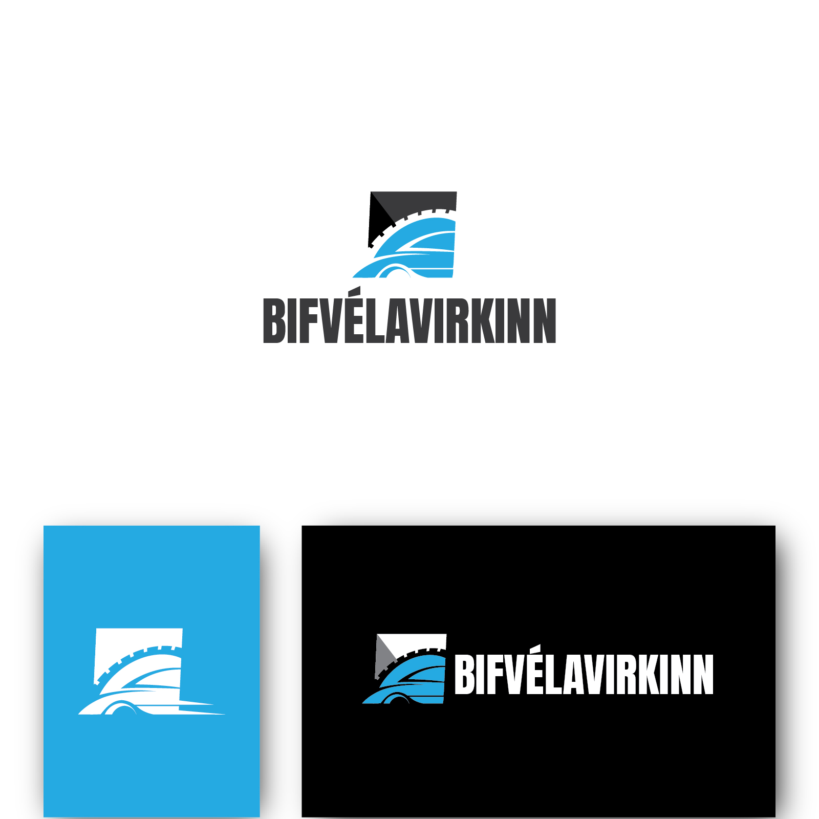 Logo Design by Deziners Zone for Bifvélavirkinn ehf | Design #37573930
