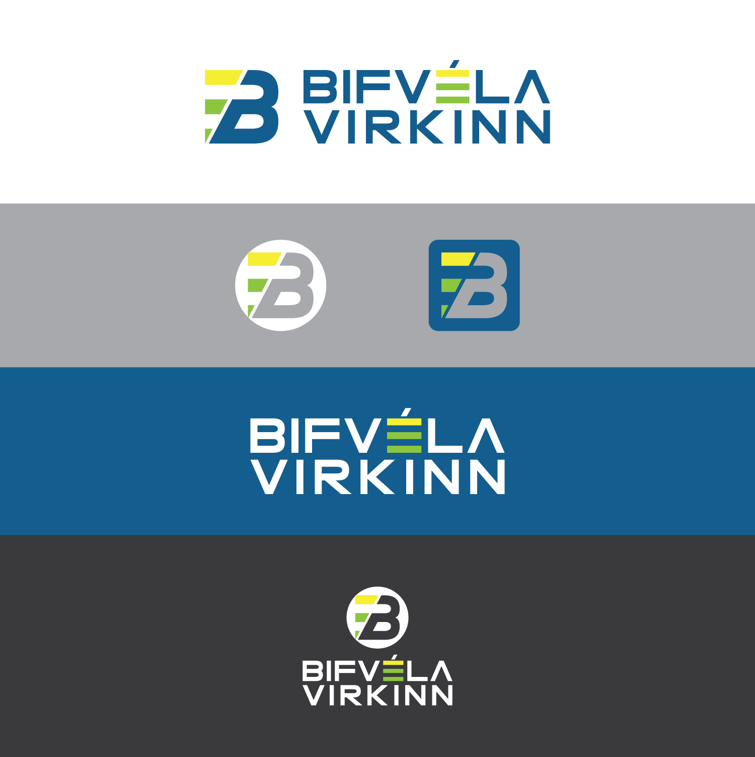 Diseño de Logo por MAWBM para Bifvélavirkinn ehf | Diseño #37580487